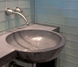 small concrete sink 8