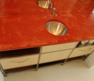 orange sink